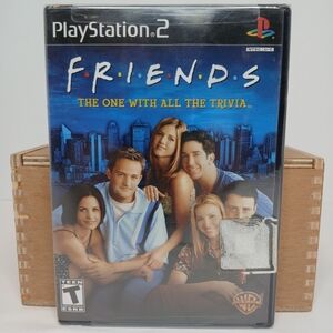 Friends The One With All The Trivia PlayStation 2 Video Game 2005 Factory Sealed